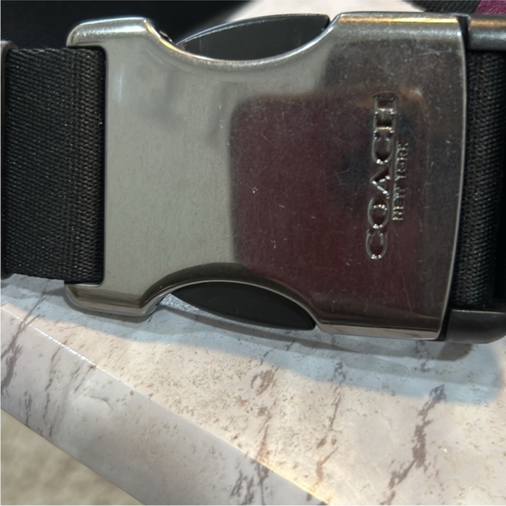 Coach Track Belt Bag In Colorblock - Picture 6 of 15